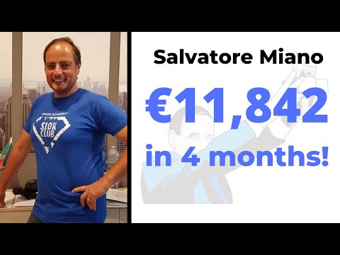 Trading Hero: Interview with Salvatore Miano – €11,842 in 4 months