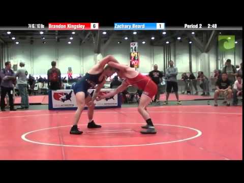 Men 74 KG / 163 lbs - Brandon Kingsley vs. Zachary Beard