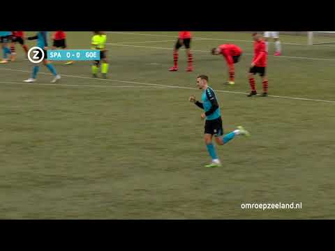 GOES verliest bij Sparta Nijkerk na afgekeurde gelijkmaker