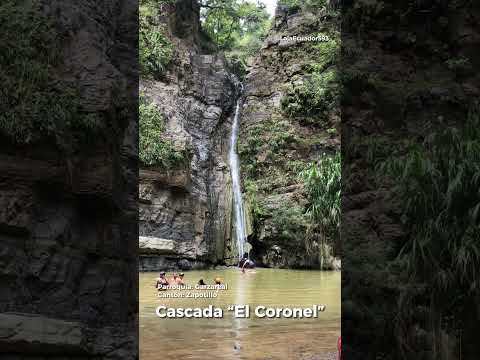 CASCADA EL CORONEL | Parroquia Garzareal, ZAPOTILLO 🐐☀️🏞️ #Loja  #LojaEcuador593 🔴🔵🟡🔵🔴