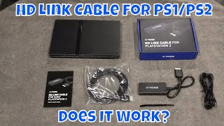 HD Link Cable for the Playstation 1 & 2:  Does it Work?