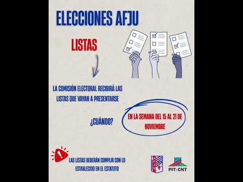 Elecciones AFJU 2025