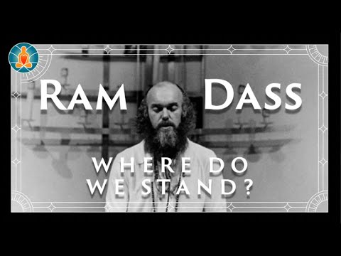 Where Do We Stand? Ram Dass @universityofvermont | 80's | [Black Screen / No Music / Full Lecture]