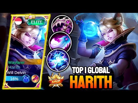 Harith Best Build & Emblems - Top 1 Global Harith by Will Delvin - Mobile Legends