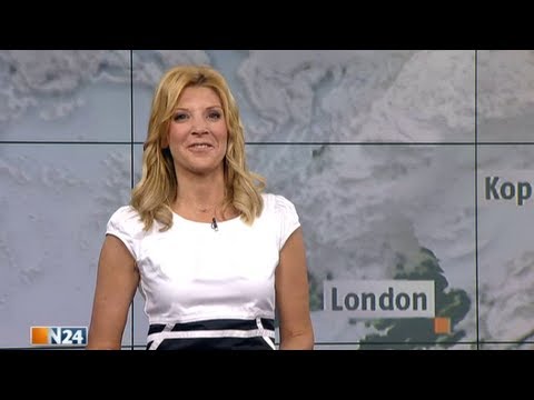 Das N24-Wetter am 11.05.12 mit Miriam Pede