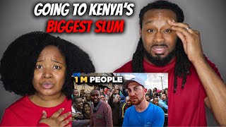 🇰🇪 WE DIDN'T EXPECT TO SEE THIS INSIDE KENYA'S BIGGEST SLUM | The Demouchets REACT Kenya