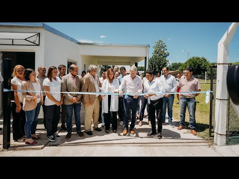 En Clodomiro Ledesma, el gobernador inauguró el nuevo edificio del centro de salud