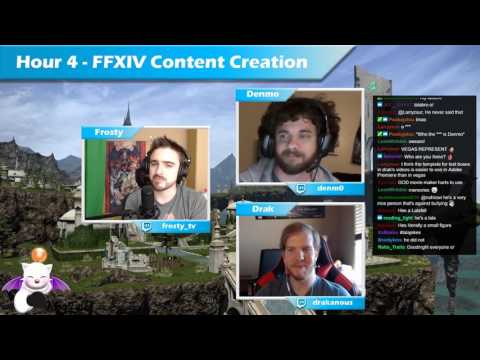 MogTalk: Episode 100(Hour 4) - FFXIV Content Creation