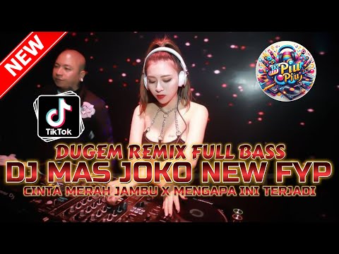 DUGEM REMIX FULL BASS‼️DJ MAS JOKO FYP X CINTA MERAH JAMBU | DJ FUNKOT PALING ENAK SEDUNIA 2025