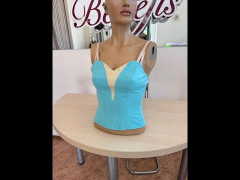 Basic bodice for the ballet tutu without decor T 0009 - video 8