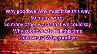 Christian Wunderlich - Why Goodbye Lyrics