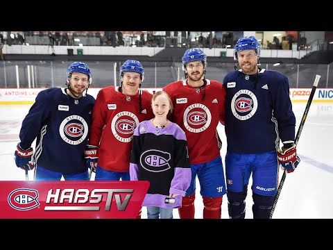 Alexe Gagnon spends a day with the Habs