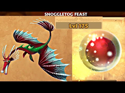 SNOGGLETOG FEAST PRIZE "SHOARLAKE" Max Level 175 Titan Mode - Dragons:Rise of Berk