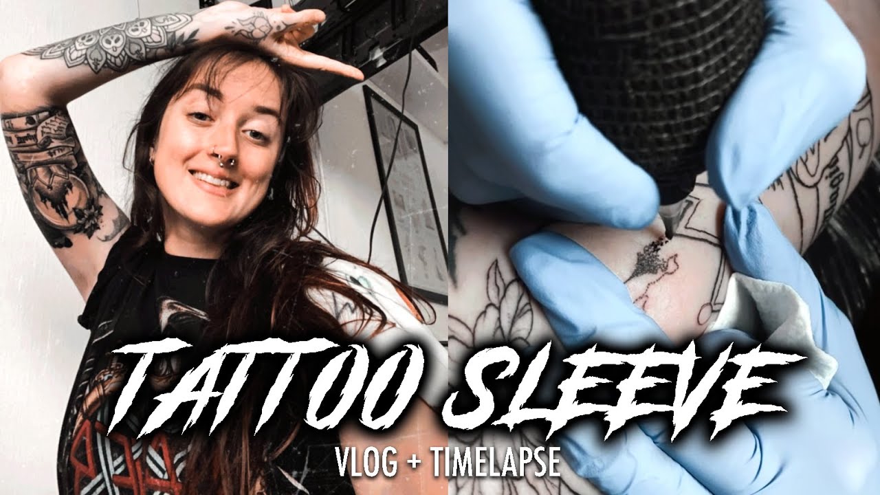 Progress on my Disney tattoo sleeve (vlog + timelapse)