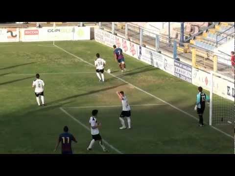 Curro al palo (Extremadura UD 2-1 UP Plasencia) J4 '12-'13