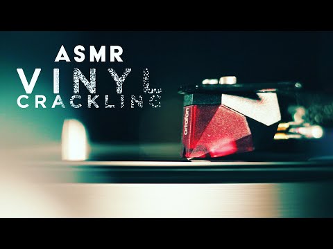 Vinyl Records CRACKLE Sounds ONLY 💿 ASMR No Talking