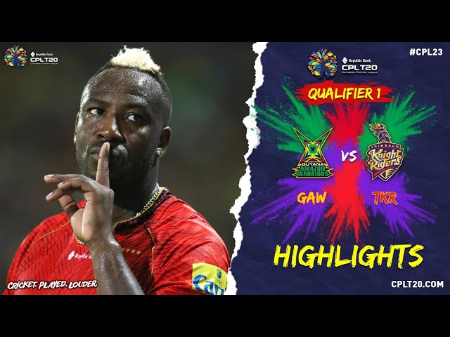 Match Highlights | Guyana Amazon Warriors vs Trinbago Knight Riders | CPL 2023