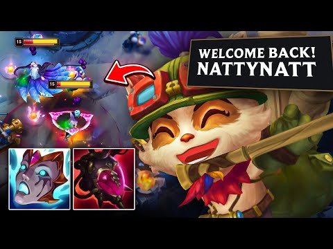 WELCOMING BACK RANK 1 KOREA @LoLNattyNatt WITH TEEMO JUNGLE...