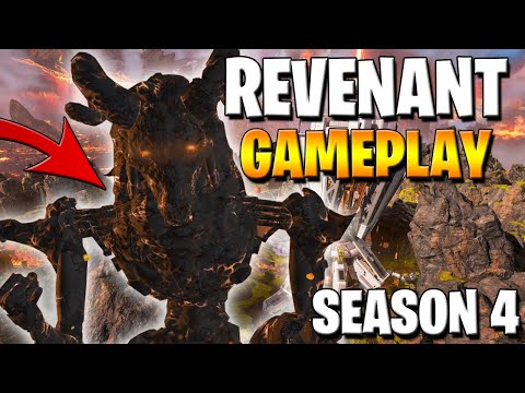 SEASON 4 REVENANT GAMEPLAY - NEW SNIPER & 99 SKIN! (Apex Legends)