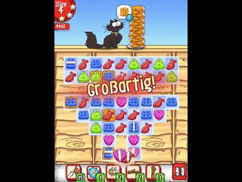 Simons Cat Crunch Time Level 243 - No Boosters (by match3news.com)