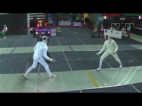 Euro Champs 2025 JME - L16 - Matteo Galassi ITA v Noam Duchene FRA