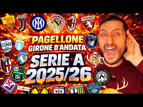 🤔🧾 Il PAGELLONE del girone di andata‼️ Analisi Serie A 2025/26