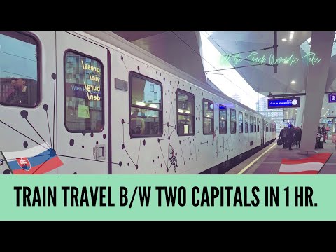 Train Travel between European Capitals, Slovakia to Vienna without Eurail global pass.