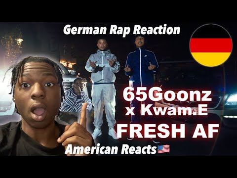American Reacts to German Rap! 65GOONZ FEAT. Kwam.E - Fresh AF (Official Video) prod. by JAYNBEATS