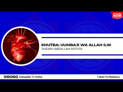Uumbaji Wa Allah S.W _-_ Mr. Abdillah Kitota || Chuo Kikuu cha Waislamu Cha Morogoro