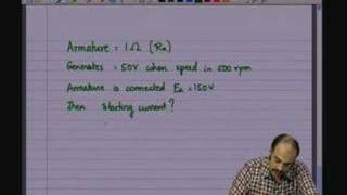 Lecture - 27 D C Motors