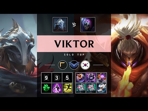 Viktor Top vs Jax - KR Diamond Patch 25.06