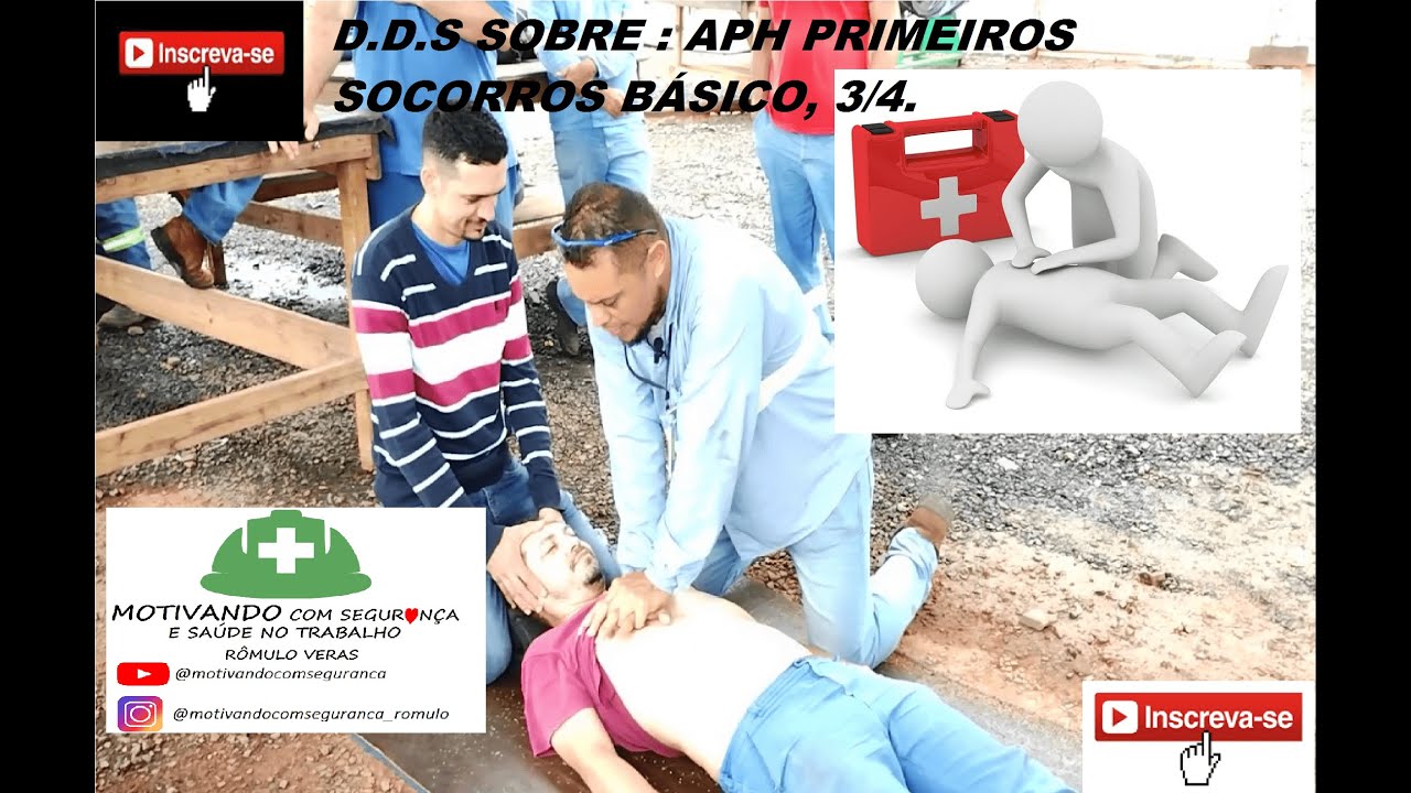 DDS/Palestra motivacional sobre: A.P.H primeiros socorros básico, parte III (Rômulo Veras)