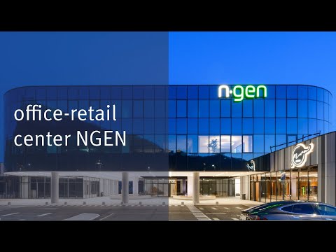 Office-retail center NGEN in Žirovnica