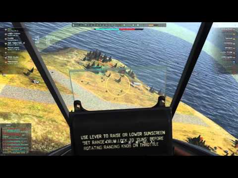 War Thunder - Sea Fury FB 11 FRB/SIM Gameplay (4 kills)