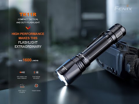 FENIX TK11R 緊湊型戰術勤務手電筒 Max 1600 Lumens 公司貨