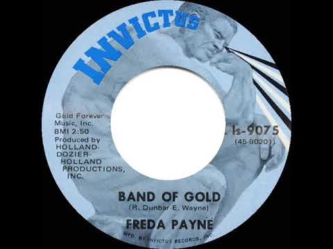1970 HITS ARCHIVE: Band Of Gold - Freda Payne (a #1 record--mono 45)