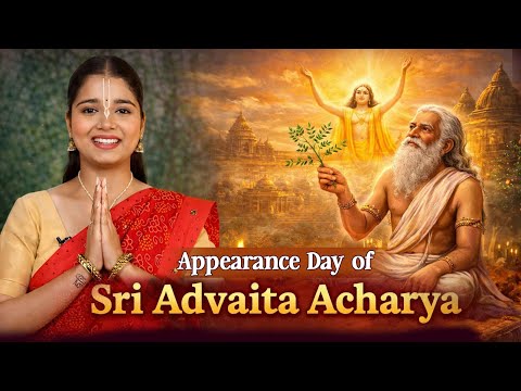 जिस भक्त की पुकार पर अवतरित हुए चैतन्य महाप्रभु | Appearance Day of Sri Advaita Acharya