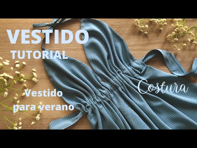 Vídeo relacionado con Vestidos de Verano para Mujer Informales de Malla con Cuello Abierto Dobladillo sin Mangas Estilo Swing (Black M)