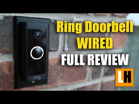 Ring Video Doorbell Wired Review 2021 - Unboxing, Features, Setup, Installation, Video Audio Quality