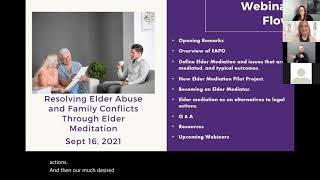 Resolving Elder Abuse and Family Conflicts through Elder Mediation