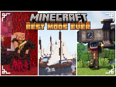 Top 20 Best MINECRAFT MODS of All Time | Ep. 1 | Forge & Fabric Mods