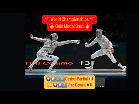 Junior Worlds 2025 JMS - GOLD - Cosimo Bertini ITA v Vlad Covaliu ROU