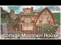 Bloxburg - Cottage Mountain House Speedbuild (exterior)