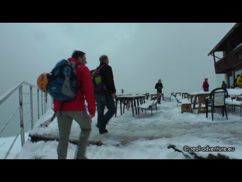 Refugio Lagazuoi Hut - Dolomites Tofana - Alpine Adventure 2011 (Episode 9.1)