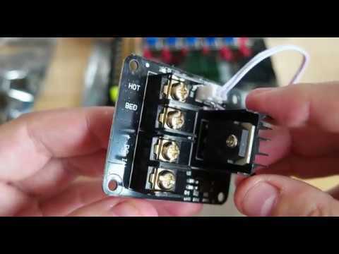 BIGTREETECH SKR Pro V1.1 and Heated Bed Power Module /Hotbed MOSFET Expansion Module