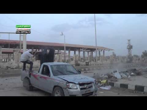 استهداف مقرات النظام في دير الزور بواسطة رشاش 14 من قبل كتائب الأنصار