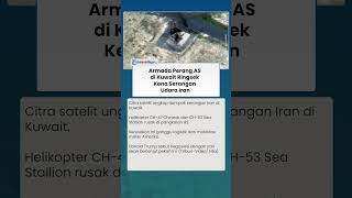 Tampak Gosong! 2 Helikopter AS di Kuwait Ringsek Kena Serangan Iran, Ganggu Mobilitas dan Logistik