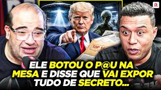 TRUMP PERDE A PACIÊNCIA E RESOLVE EXPOR DOCUMENTOS SIGILOSOS SOBRE OS ALIENS... - SÉRGIO SACANI