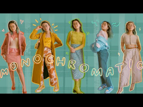 monochromatic outfit ideas 🌈🧚🏼‍♂️✨