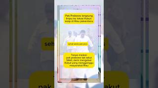 Download lagu Pak prabowo langsung tinjau kabut asap di Riau #prabowo #president #shorts #trending #masukberanda mp3